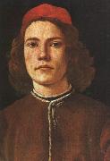 Sandro Botticelli Portrait of a Young Man_b oil painting reproduction
